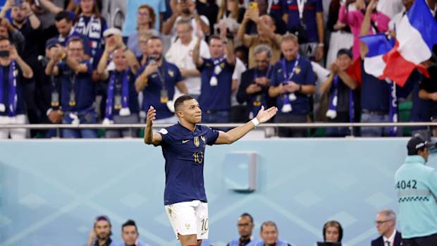 France forward Kylian Mbappé